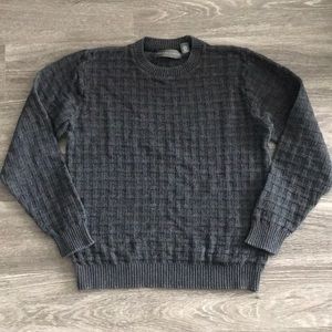 Oscar de la Renta Basketweave Sweater